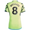 Camiseta de fútbol Arsenal Odegaard 8 Segunda Equipación 23-24 - Hombre